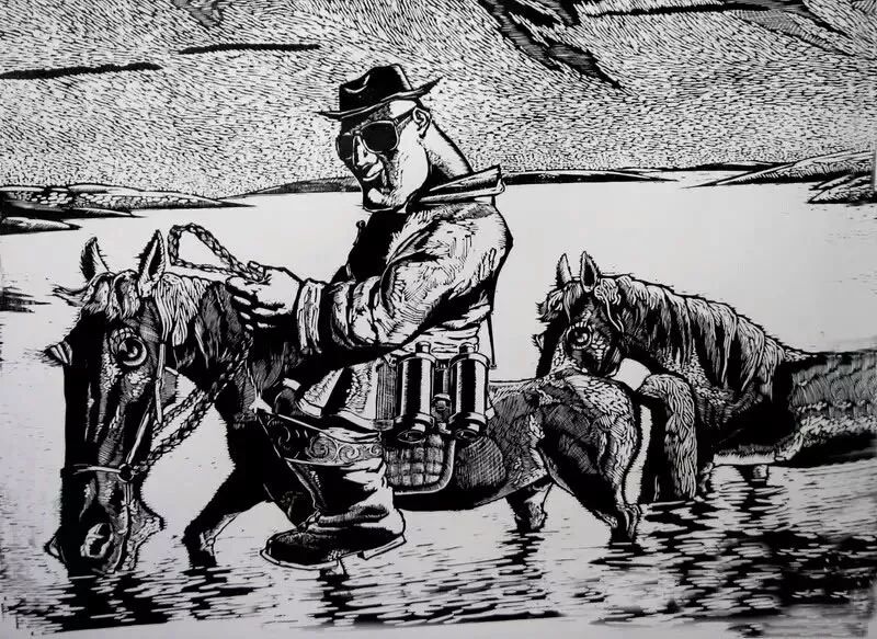 家乡美 | 金宝军版画作品欣赏 第19张 家乡美 | 金宝军版画作品欣赏 第19张