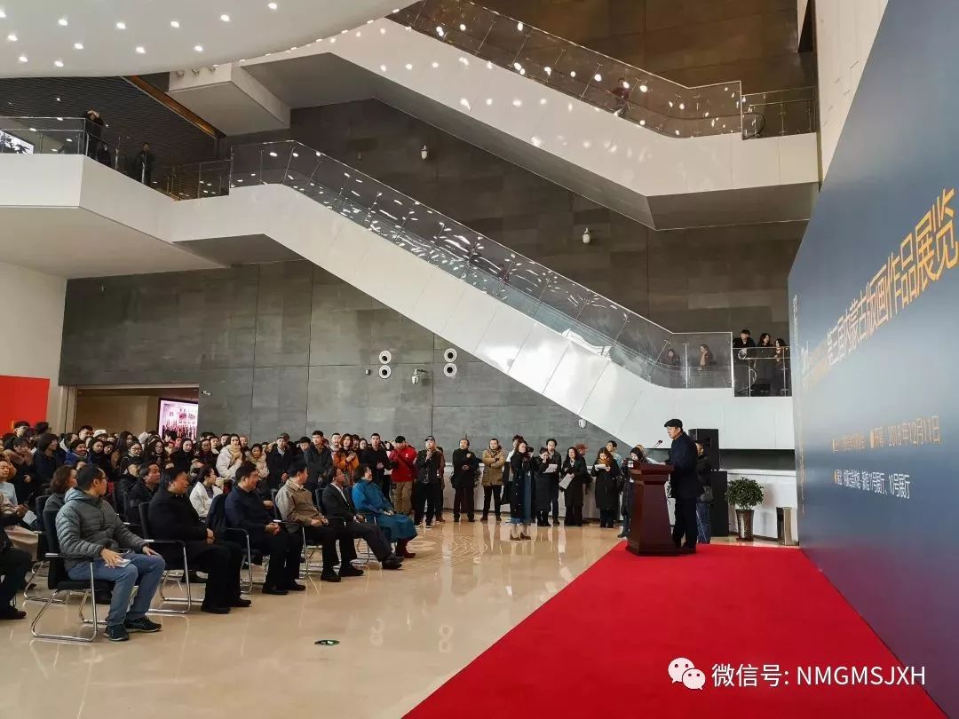 第三届内蒙古版画作品展览 在呼和浩特内蒙古美术馆开幕 第7张