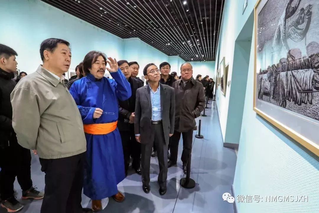 第三届内蒙古版画作品展览 在呼和浩特内蒙古美术馆开幕 第12张