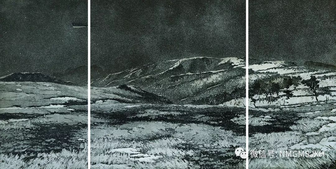 第三届内蒙古版画作品展览 在呼和浩特内蒙古美术馆开幕 第24张