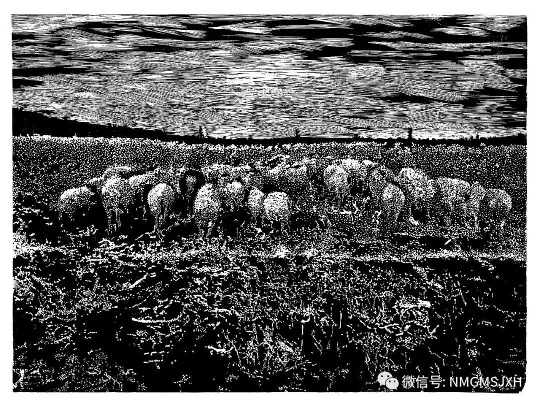 第三届内蒙古版画作品展览 在呼和浩特内蒙古美术馆开幕 第34张