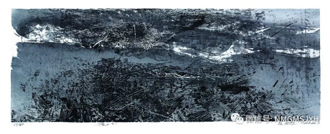 第三届内蒙古版画作品展览 在呼和浩特内蒙古美术馆开幕 第35张