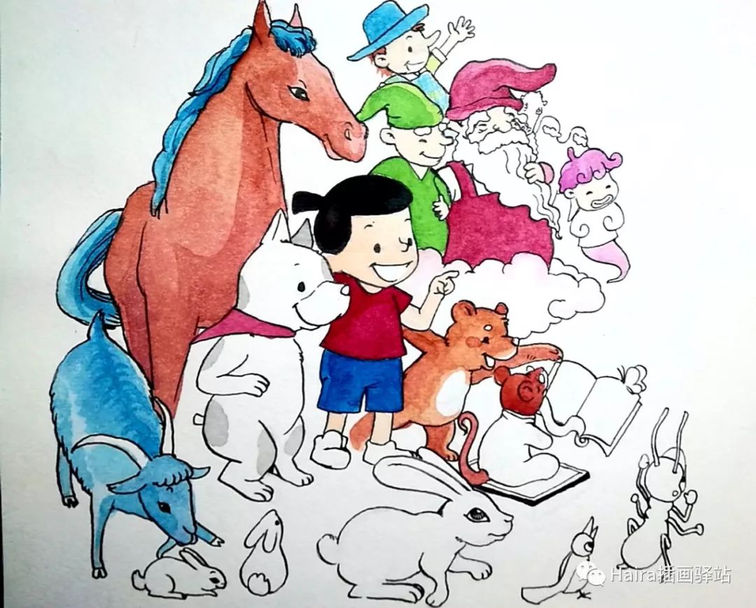 访谈 |蒙古族插画家阿拉坦苏那嘎的创作故事 第18张