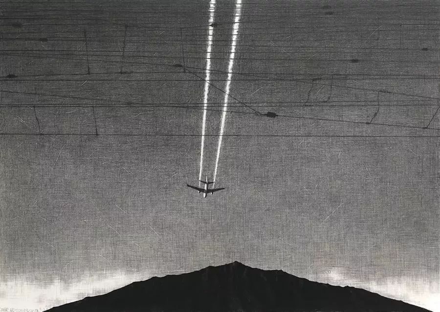 「黑之景 | 伊德尔作品展 」| YIBO GALLERY 第8张