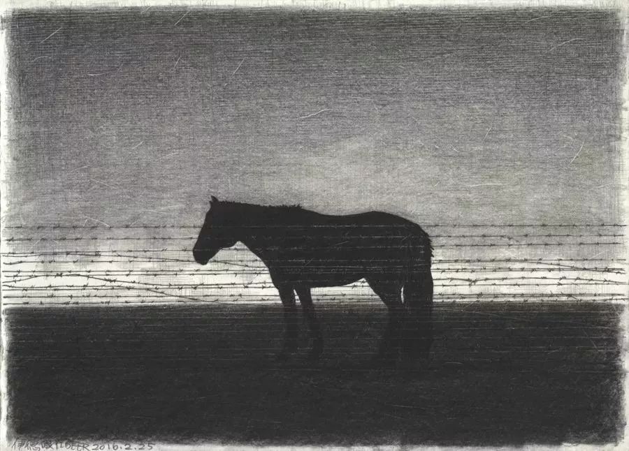 「黑之景 | 伊德尔作品展 」| YIBO GALLERY 第12张