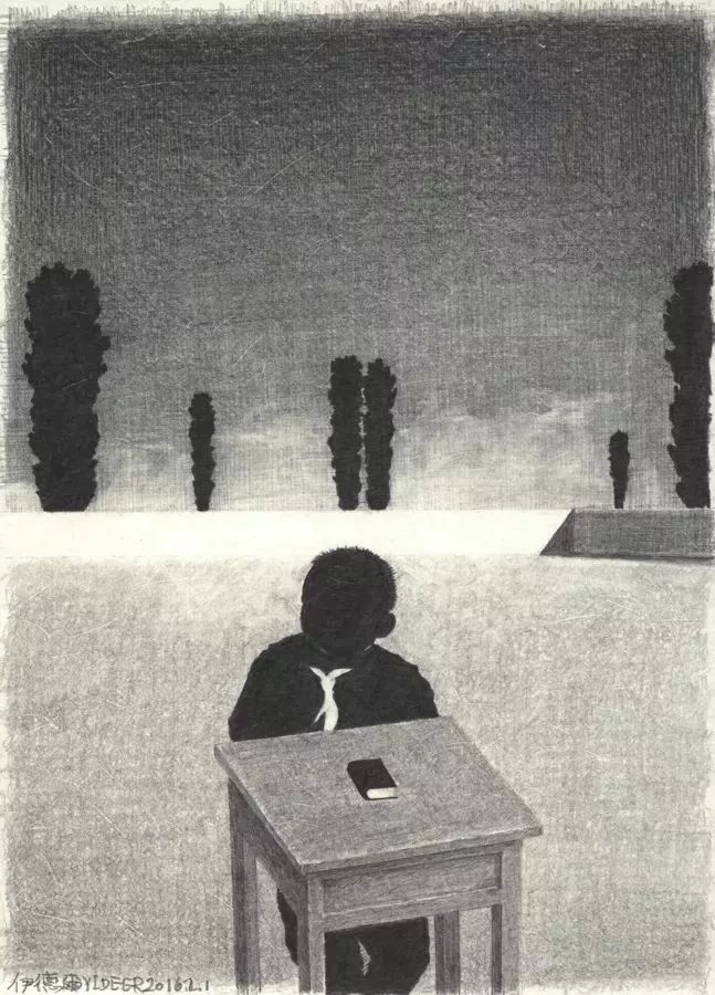「黑之景 | 伊德尔作品展 」| YIBO GALLERY 第11张