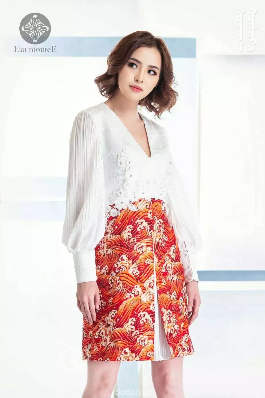 蒙古国Esu蒙古时装2019夏季新款首发! 第20张 蒙古国Esu蒙古时装2019夏季新款首发! 第20张