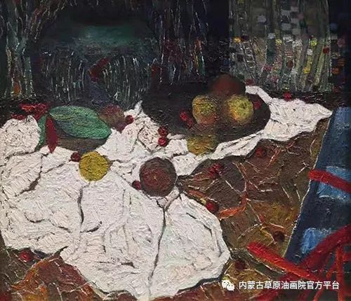 （第十一期）2018内蒙古草原油画院第三届写生油画展 第15张