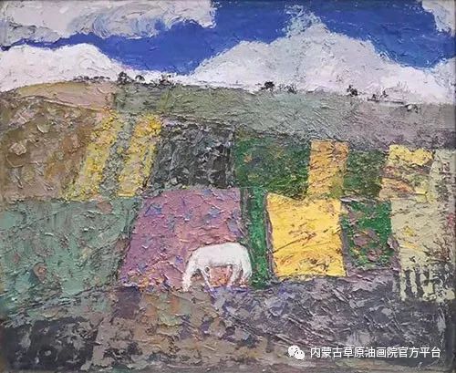 （第十一期）2018内蒙古草原油画院第三届写生油画展 第17张