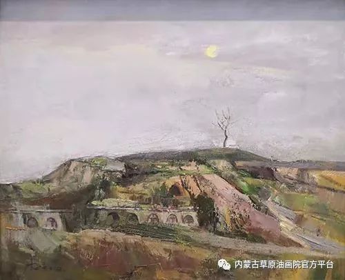 （第十一期）2018内蒙古草原油画院第三届写生油画展 第21张
