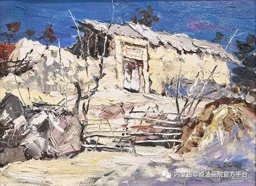 (第八期)2018内蒙古草原油画院第三届写生油画展 第4张 (第八期)2018内蒙古草原油画院第三届写生油画展 第4张