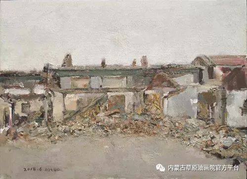 (第八期)2018内蒙古草原油画院第三届写生油画展 第8张 (第八期)2018内蒙古草原油画院第三届写生油画展 第8张