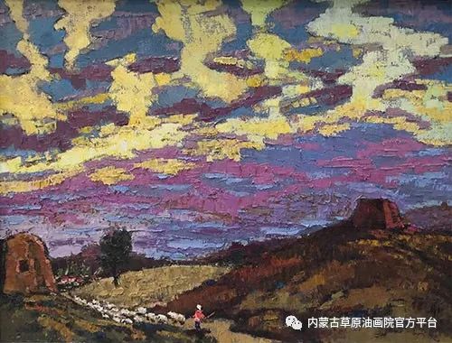 （第八期）2018内蒙古草原油画院第三届写生油画展 第9张