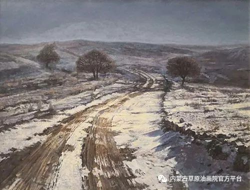 （第八期）2018内蒙古草原油画院第三届写生油画展 第14张