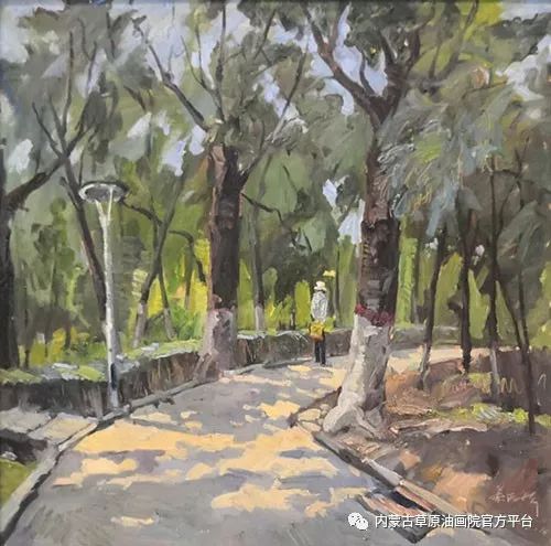 (第八期)2018内蒙古草原油画院第三届写生油画展 第17张 (第八期)2018内蒙古草原油画院第三届写生油画展 第17张