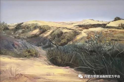 （第八期）2018内蒙古草原油画院第三届写生油画展 第19张