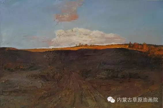 内蒙古草原油画院画家白彬 第6张