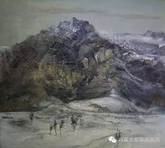 内蒙古草原油画院画家白彬 第3张