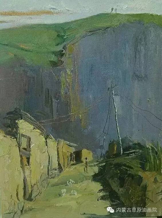 内蒙古草原油画院画家白彬 第8张