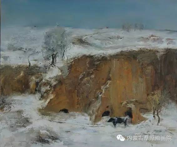 内蒙古草原油画院画家白彬 第10张