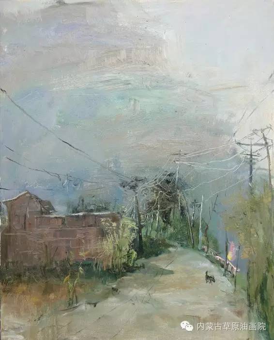 内蒙古草原油画院画家白彬 第14张