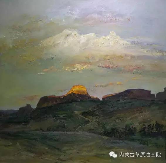 内蒙古草原油画院画家白彬 第15张