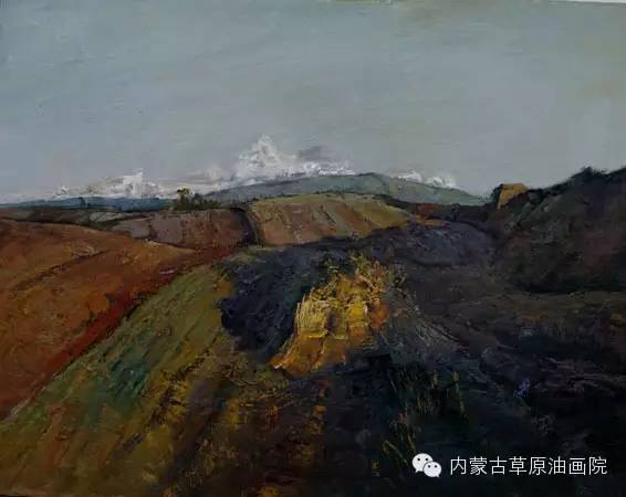内蒙古草原油画院画家白彬 第12张