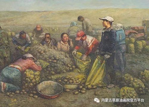 内蒙古草原油画院画家李长胜油画作品 第10张 内蒙古草原油画院画家李长胜油画作品 第10张