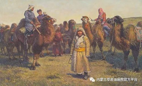内蒙古草原油画院画家李长胜油画作品 第9张 内蒙古草原油画院画家李长胜油画作品 第9张