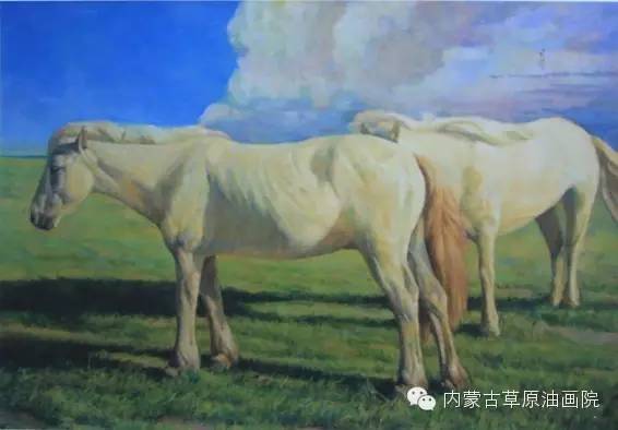 内蒙古草原油画院画家王儒 第9张 内蒙古草原油画院画家王儒 第9张