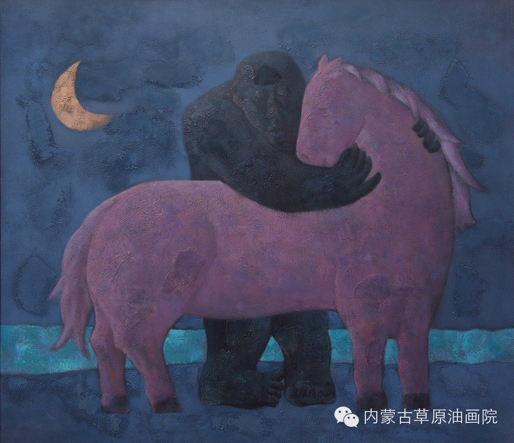 内蒙古草原油画院画家--格日勒图 第5张 内蒙古草原油画院画家--格日勒图 第5张