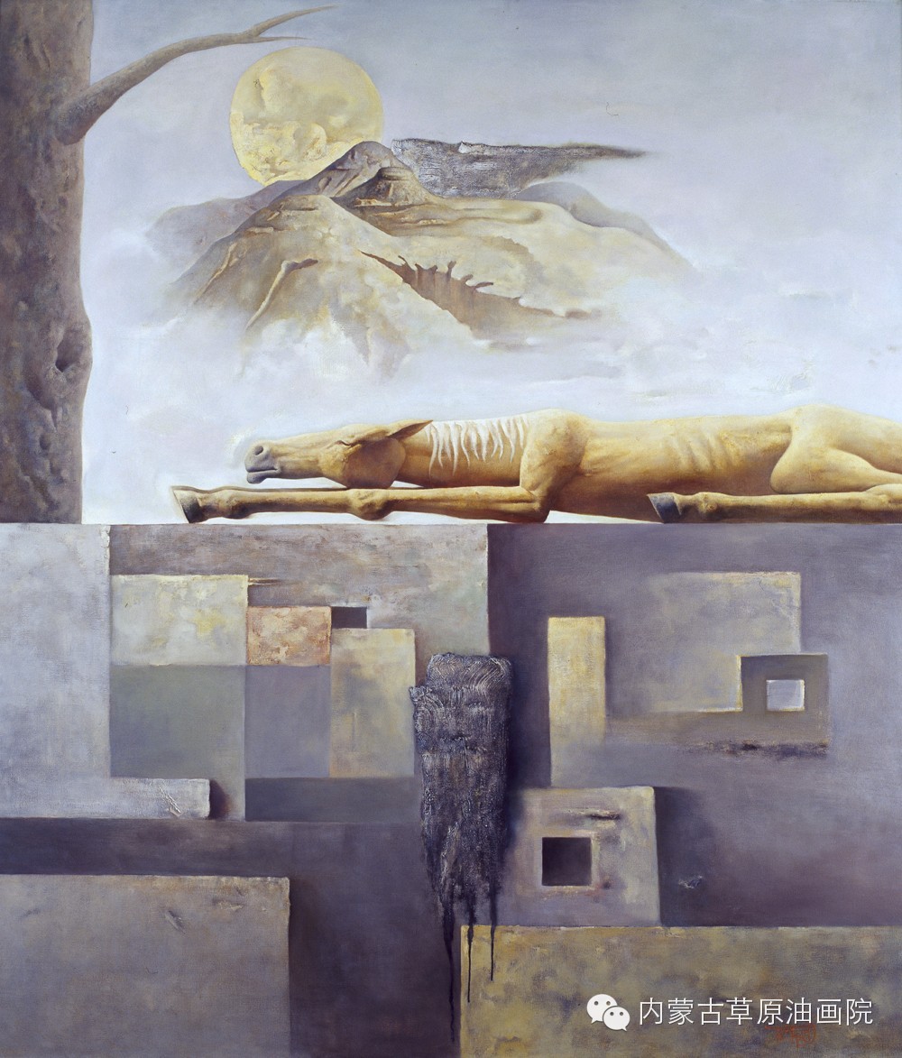 内蒙古草原油画院画家--格日勒图 第12张 内蒙古草原油画院画家--格日勒图 第12张