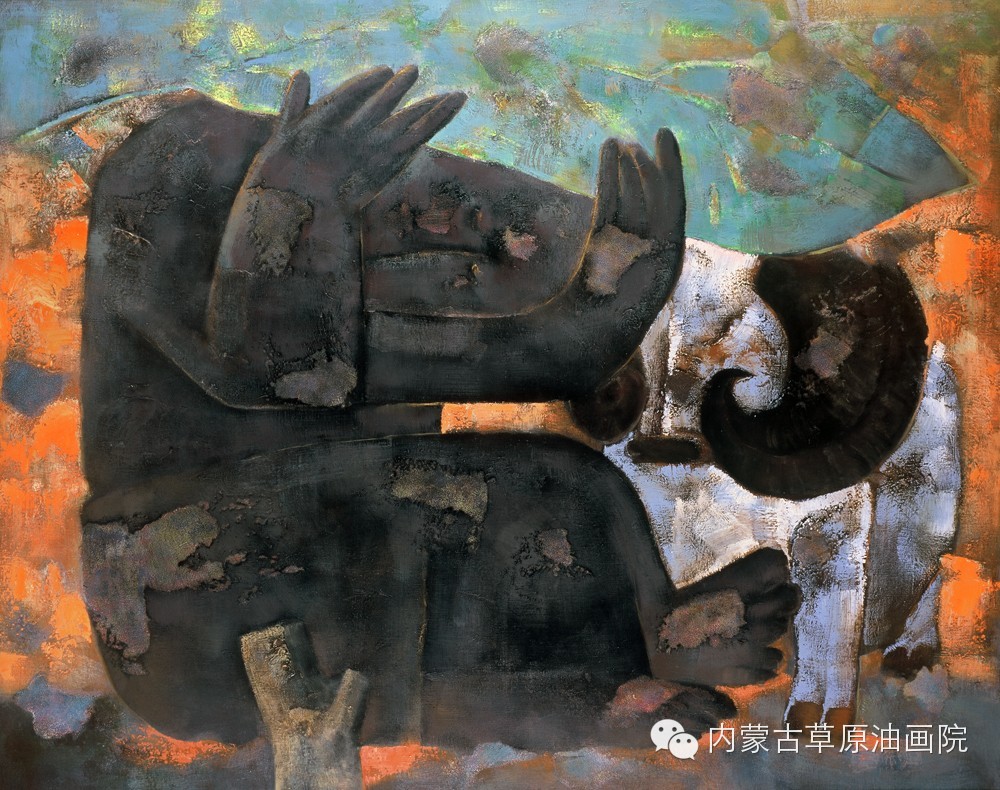 内蒙古草原油画院画家--格日勒图 第13张 内蒙古草原油画院画家--格日勒图 第13张