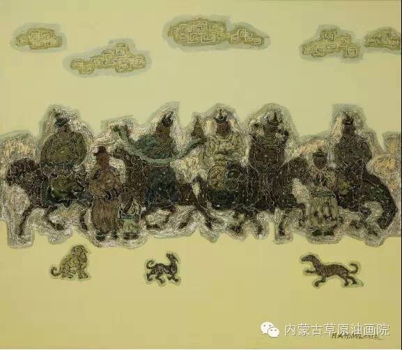 内蒙古草原油画院画家--哈斯乌拉 第7张 内蒙古草原油画院画家--哈斯乌拉 第7张