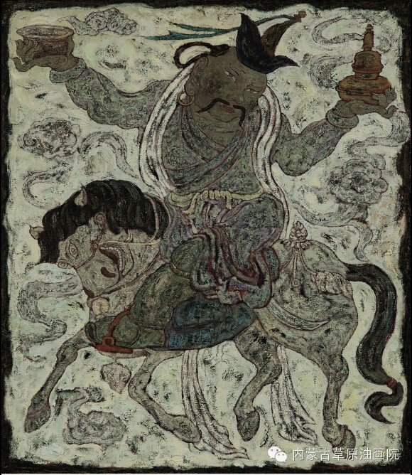 内蒙古草原油画院画家--哈斯乌拉 第11张 内蒙古草原油画院画家--哈斯乌拉 第11张