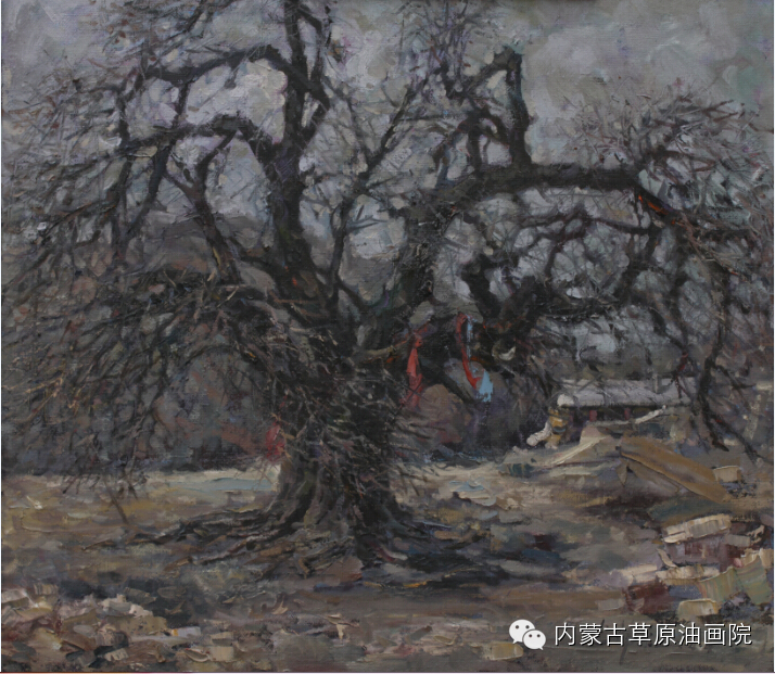 内蒙古草原油画院画家--包都荣 第4张 内蒙古草原油画院画家--包都荣 第4张