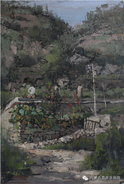 内蒙古草原油画院画家--包都荣 第6张 内蒙古草原油画院画家--包都荣 第6张