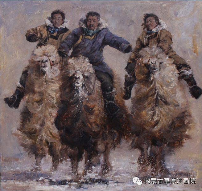 内蒙古草原油画院画家--包都荣 第8张 内蒙古草原油画院画家--包都荣 第8张