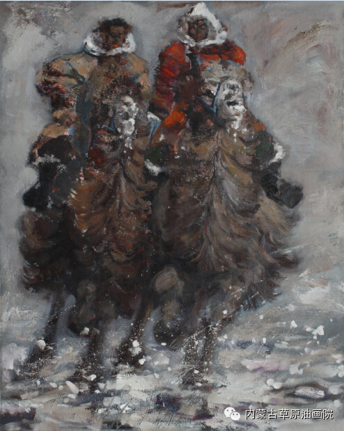 内蒙古草原油画院画家--包都荣 第10张 内蒙古草原油画院画家--包都荣 第10张