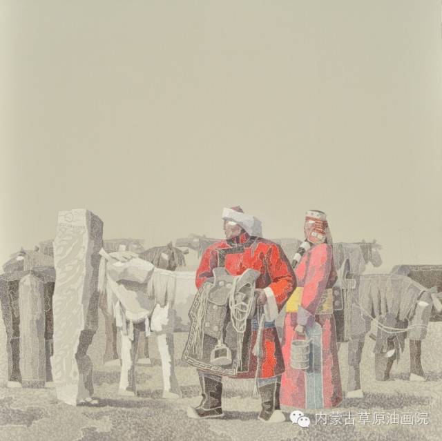 🔴内蒙古草原油画院画家--都仁毕力格 第5张 🔴内蒙古草原油画院画家--都仁毕力格 第5张