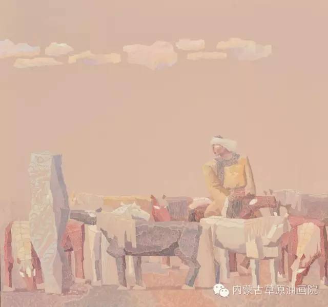 🔴内蒙古草原油画院画家--都仁毕力格 第6张 🔴内蒙古草原油画院画家--都仁毕力格 第6张