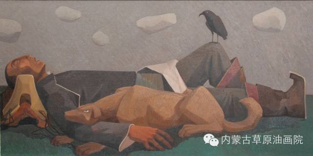 🔴内蒙古草原油画院画家--都仁毕力格 第2张 🔴内蒙古草原油画院画家--都仁毕力格 第2张