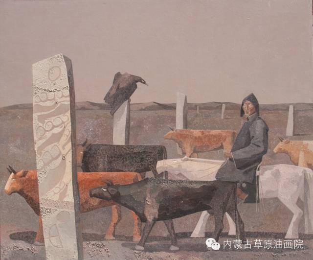 🔴内蒙古草原油画院画家--都仁毕力格 第15张 🔴内蒙古草原油画院画家--都仁毕力格 第15张
