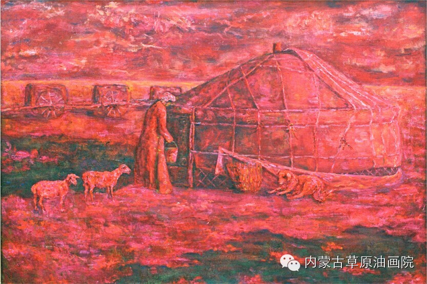 内蒙古草原油画院画家--包双梅 第3张