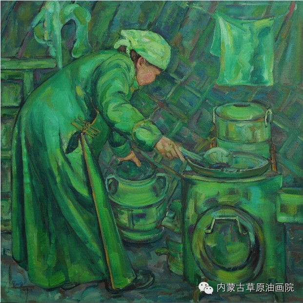 内蒙古草原油画院画家--包双梅 第12张 内蒙古草原油画院画家--包双梅 第12张