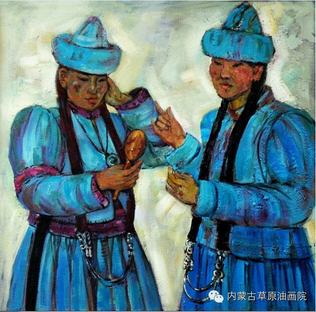 内蒙古草原油画院画家--包双梅 第16张