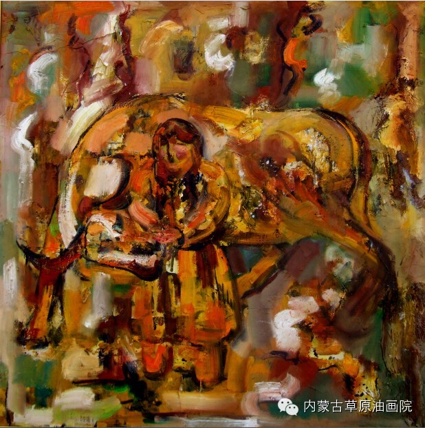 内蒙古草原油画院画家--包双梅 第19张 内蒙古草原油画院画家--包双梅 第19张