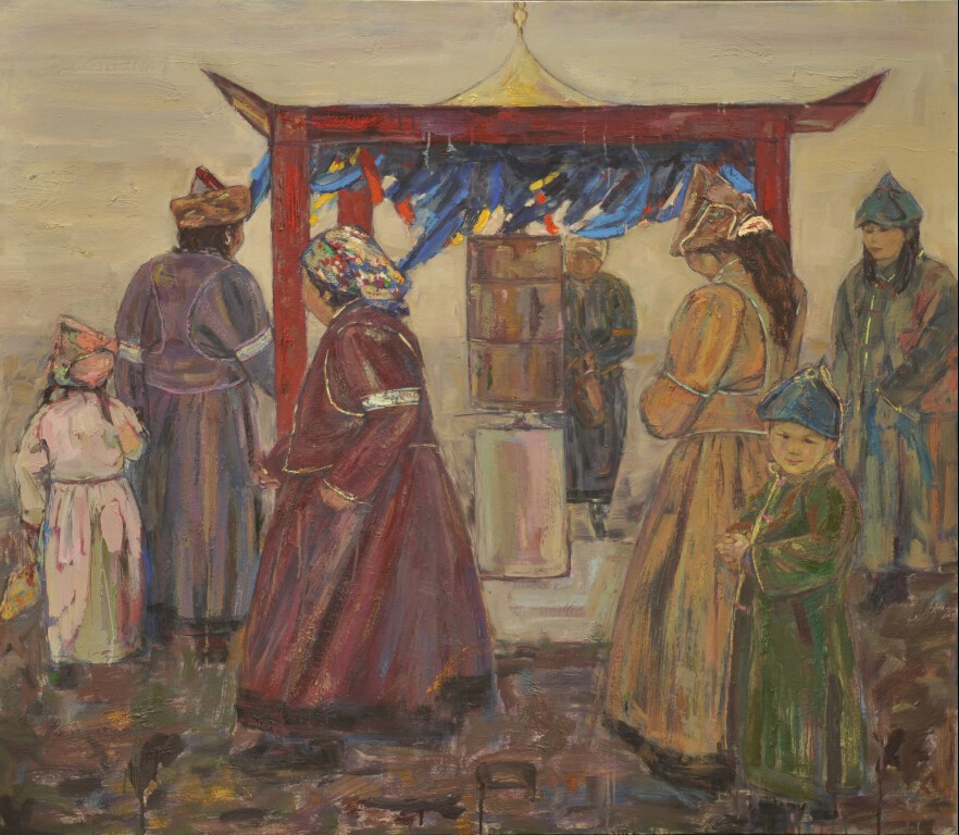 内蒙古草原油画院画家--王都一乐 第10张 内蒙古草原油画院画家--王都一乐 第10张