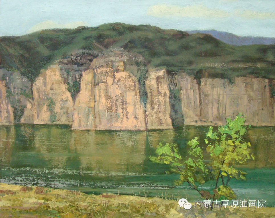 内蒙古草原油画院画家-布和朝鲁