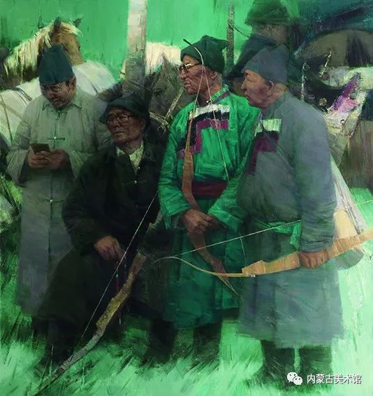 庆祝中华人民共和国成立七十周年——“草原四季 亮丽北疆”全国美术作品展览 第45张 庆祝中华人民共和国成立七十周年——“草原四季 亮丽北疆”全国美术作品展览 第45张